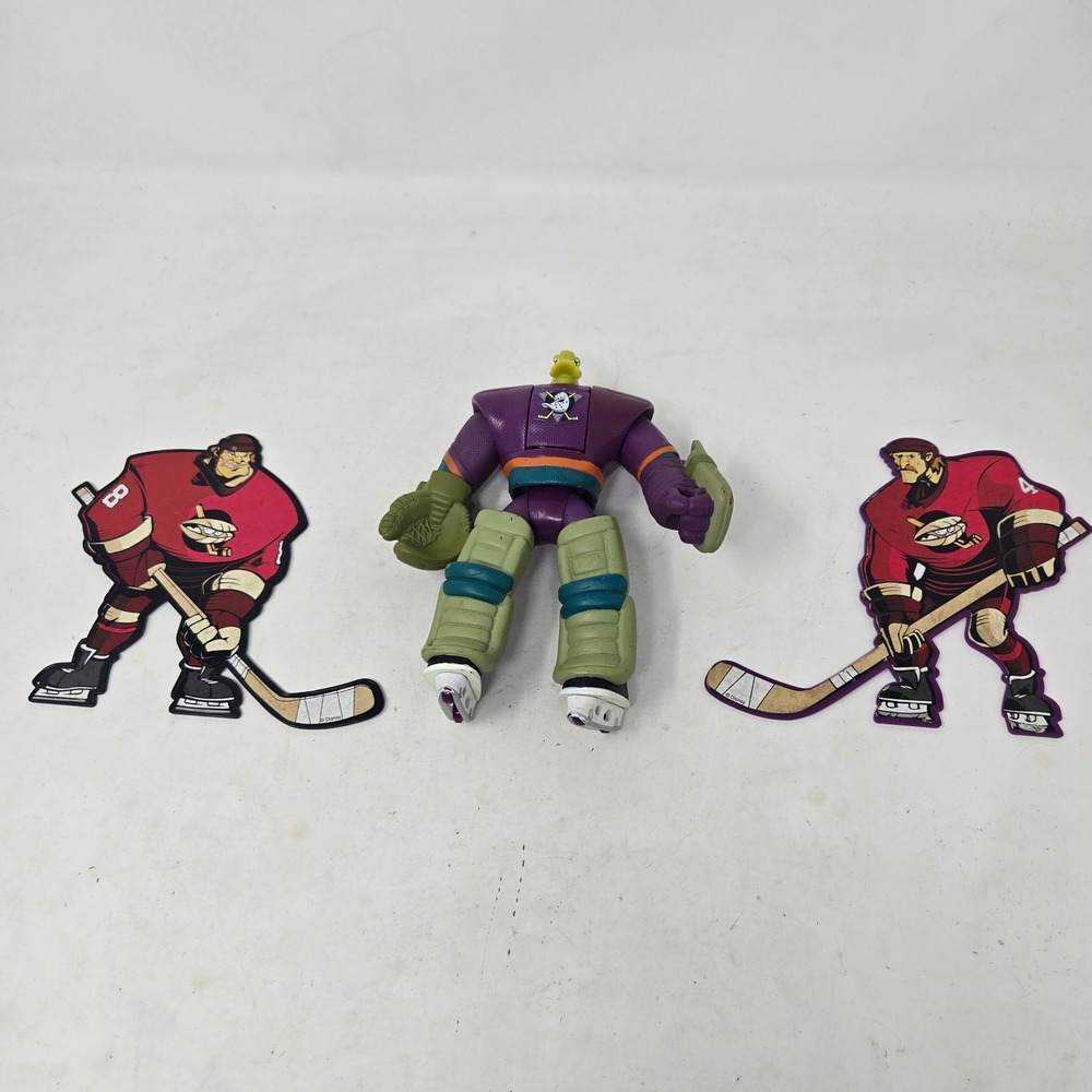 Vintage Mighty Ducks Chameleon Action Figure 1996 Disney Animated Series